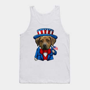 Fourth of July Rhodesian Ridgeback Tank Top